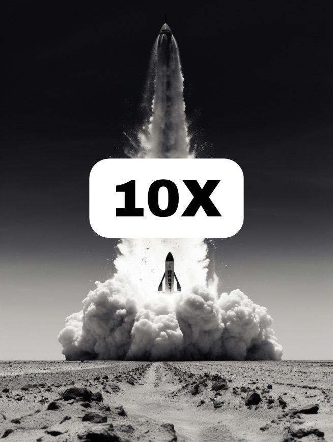 The 10x Rule cover