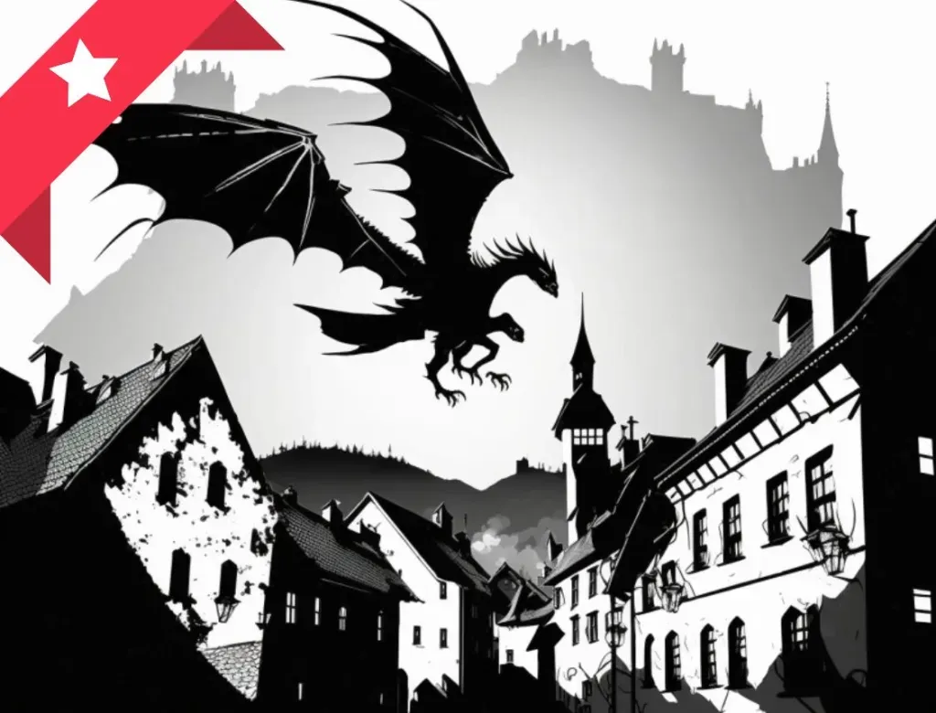 Slaying Dragons & Saving Villages. cover